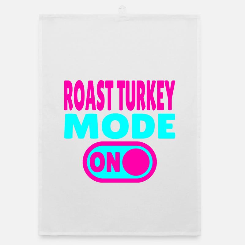 Mode dinde rôtie activé Torchon bio