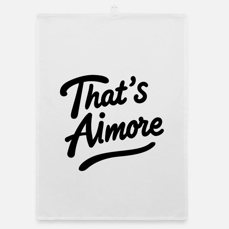 « C’est AiMore » Chemise à jeu de mots Torchon bio