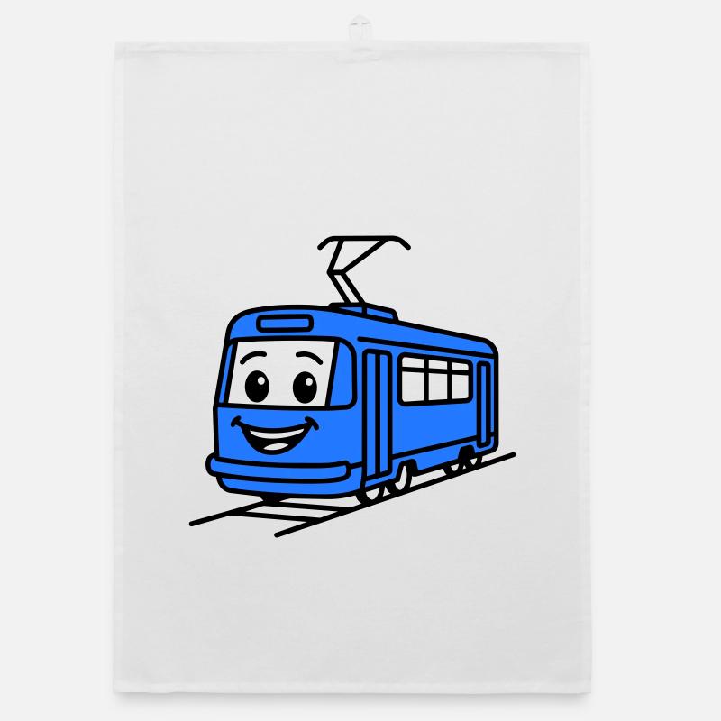 Dessin animé du tramway Torchon bio