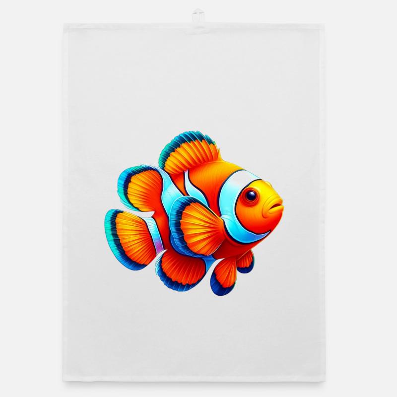 Clownfish Organic dish towel