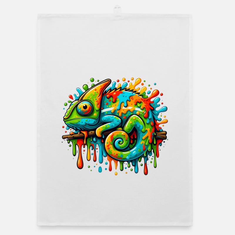 Caméléon Torchon bio