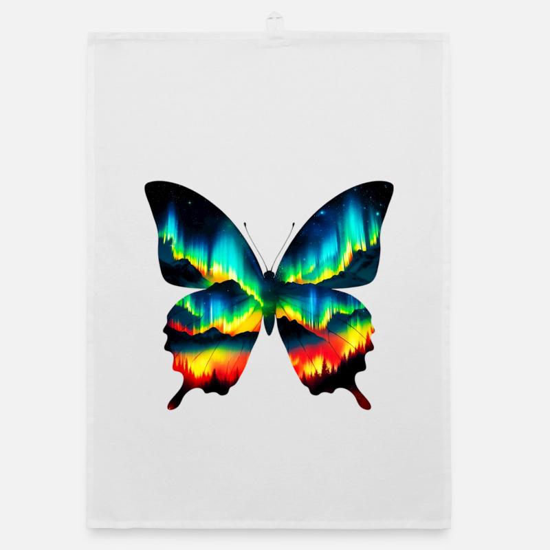 Butterfly Organic dish towel