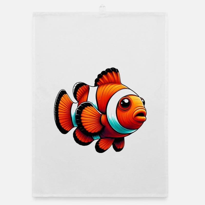 Clownfish Organic dish towel