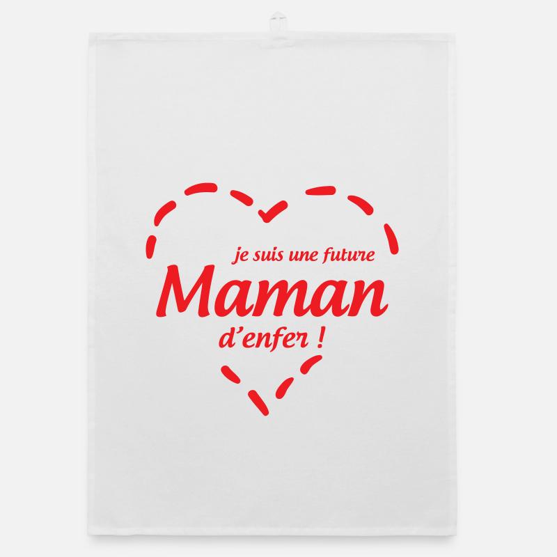Future Maman d'enfer ! Torchon bio