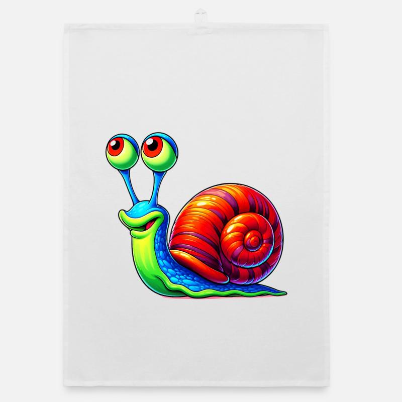 Schnecke Organic Geschirrtuch
