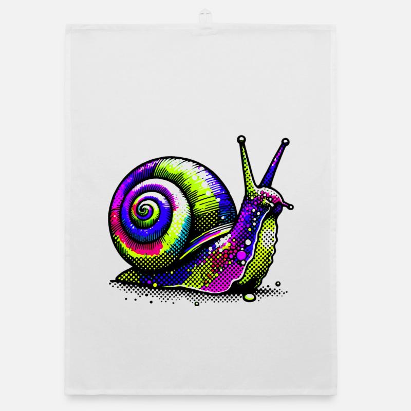 Schnecke Organic Geschirrtuch