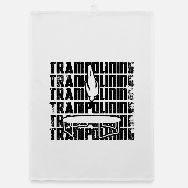 Trampolinist Organic Geschirrtuch