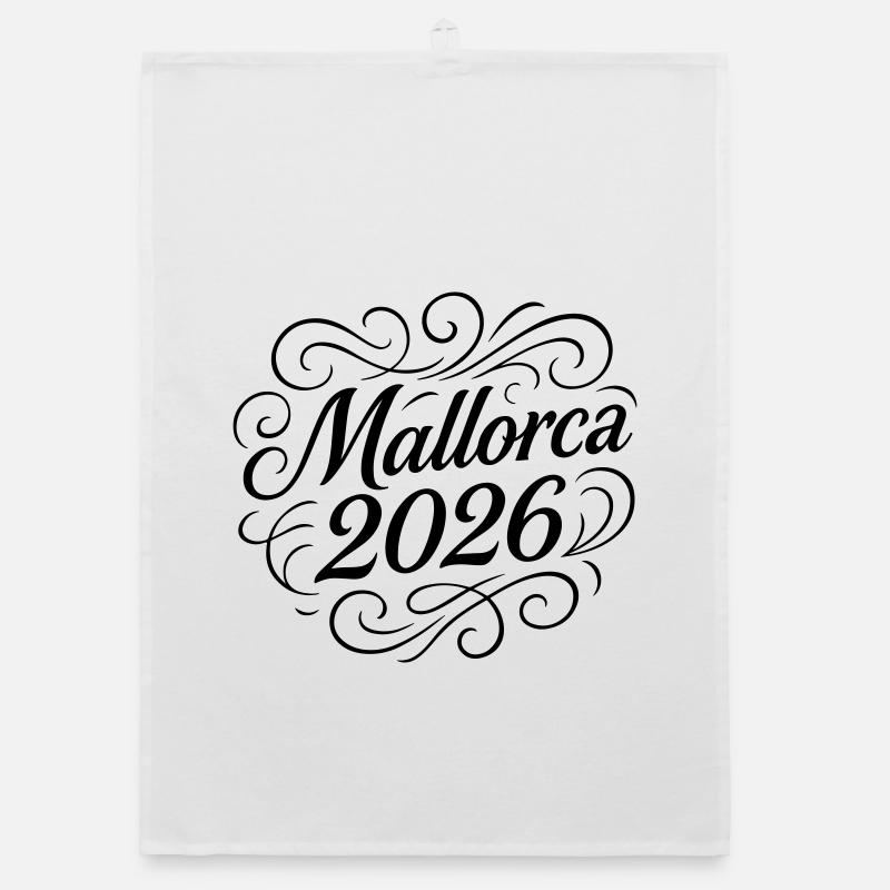 Mallorca 2026 Organic Geschirrtuch