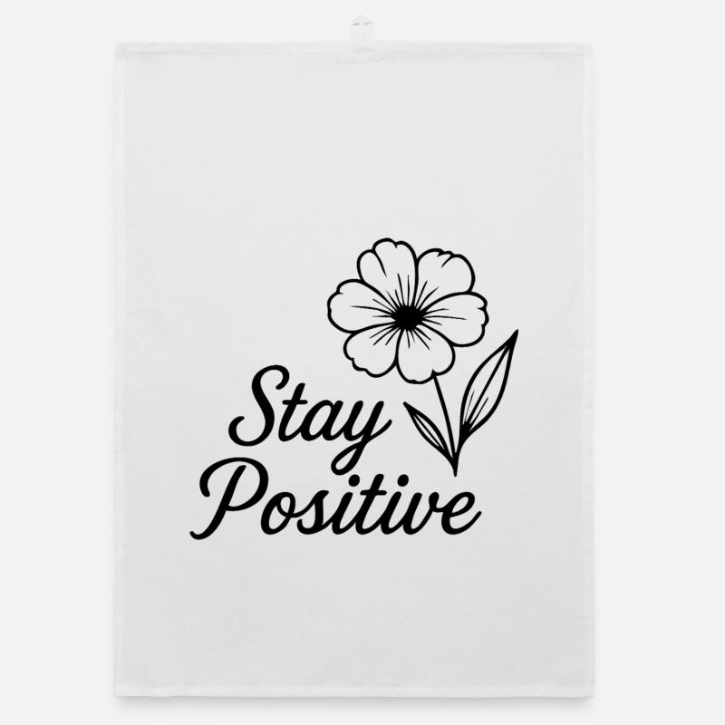 Restez positif Torchon bio