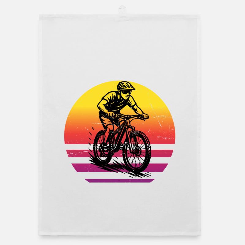 Motif emblématique du VTT Torchon bio