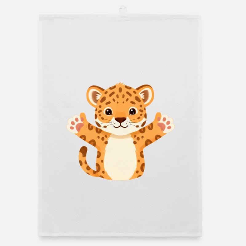 Bébé Jaguar Torchon bio