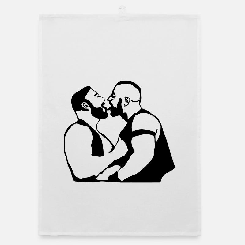 bearkiss3 Organic Geschirrtuch