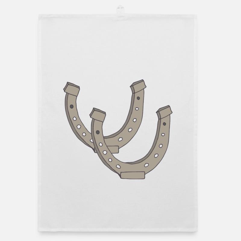 Double fer à cheval Torchon bio