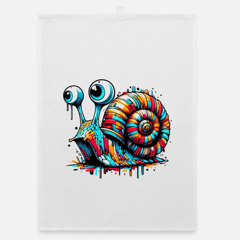 Schnecke Organic Geschirrtuch
