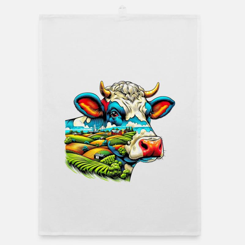 Cow Organic dish towel