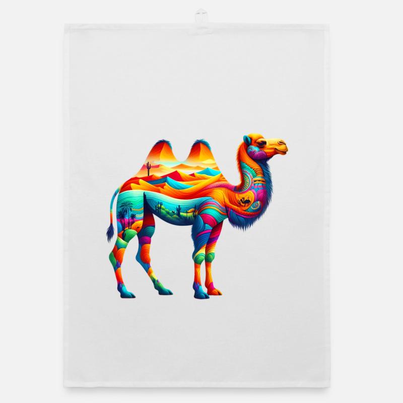Camel Organic dish towel
