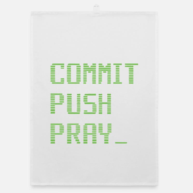 Software Developer Entwickler Geek Shirt Organic dish towel