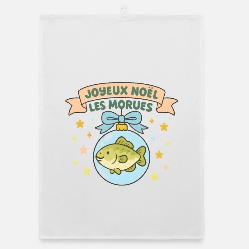Noël Morues dans Boule Poisson Torchon bio