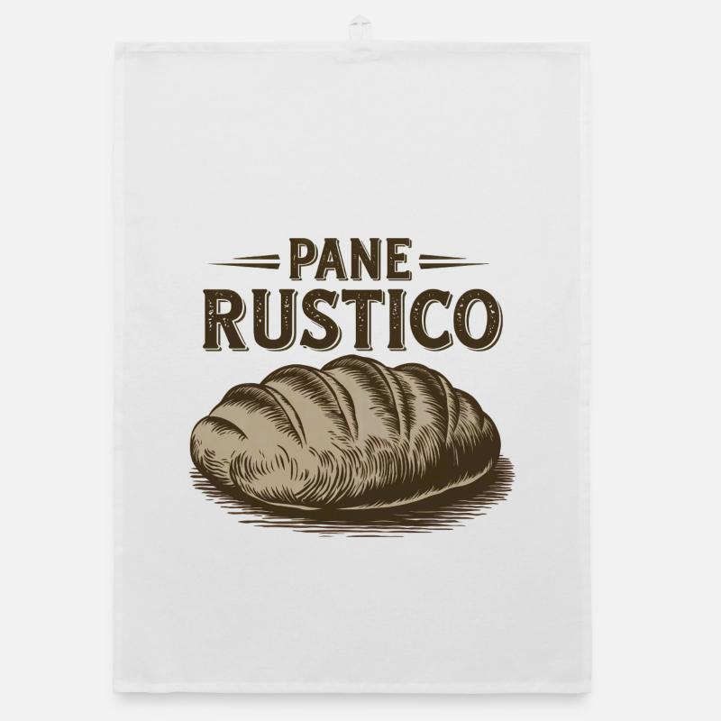 Pane Rustico – Bread Organic dish towel