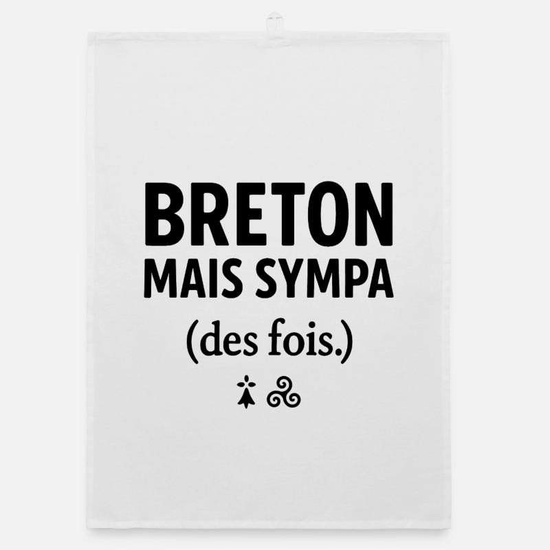 Brittany funny - Breton but nice sometimes- Organic dish towel