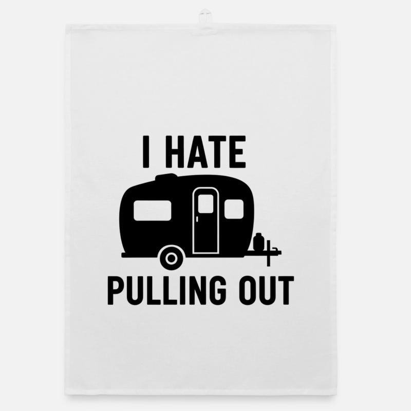 Je déteste sortir le design de remorque Torchon bio