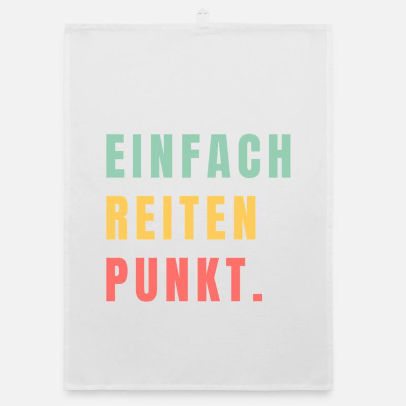 Point de conduite facile. Torchon bio