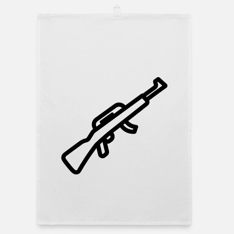 Submachine gun Organic dish towel