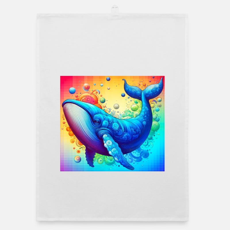 whale Organic dish towel