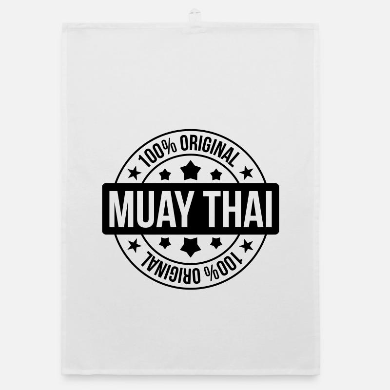 Muay-thaï - Boxe Thaïlandaise Torchon bio