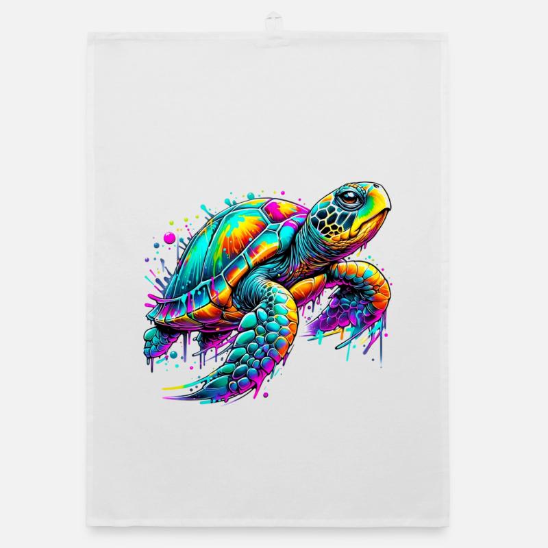 Turtle Organic dish towel