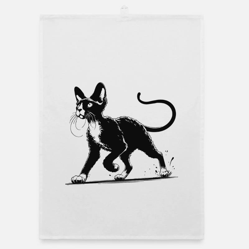 Devon Rex Design – Charming and unique Organic dish towel