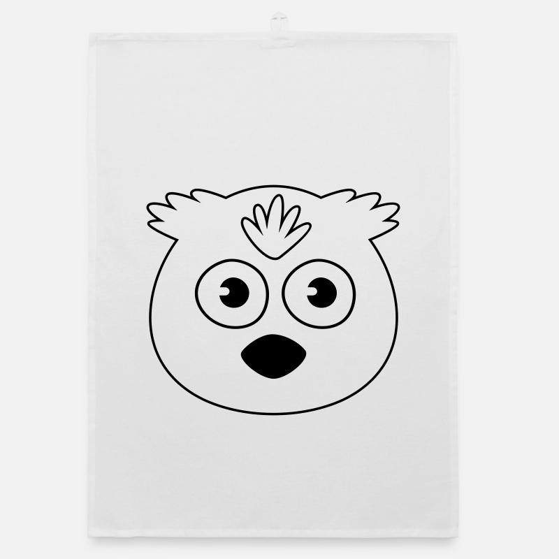 Owl Organic dish towel