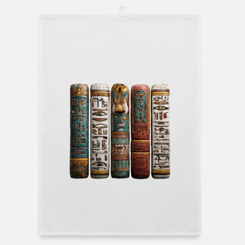 Reading hieroglyphic stelae is a science Organic dish towel