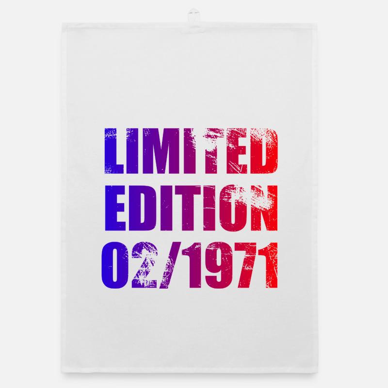 55e anniversaire édition limitée 02/1971 Torchon bio