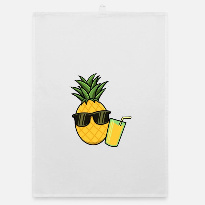 Cocktail d'ananas et d'ananas Torchon bio