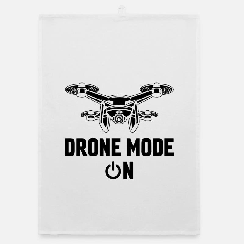 Drone Mode On Organic dish towel