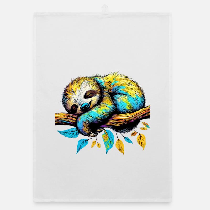 Faultier Organic Geschirrtuch