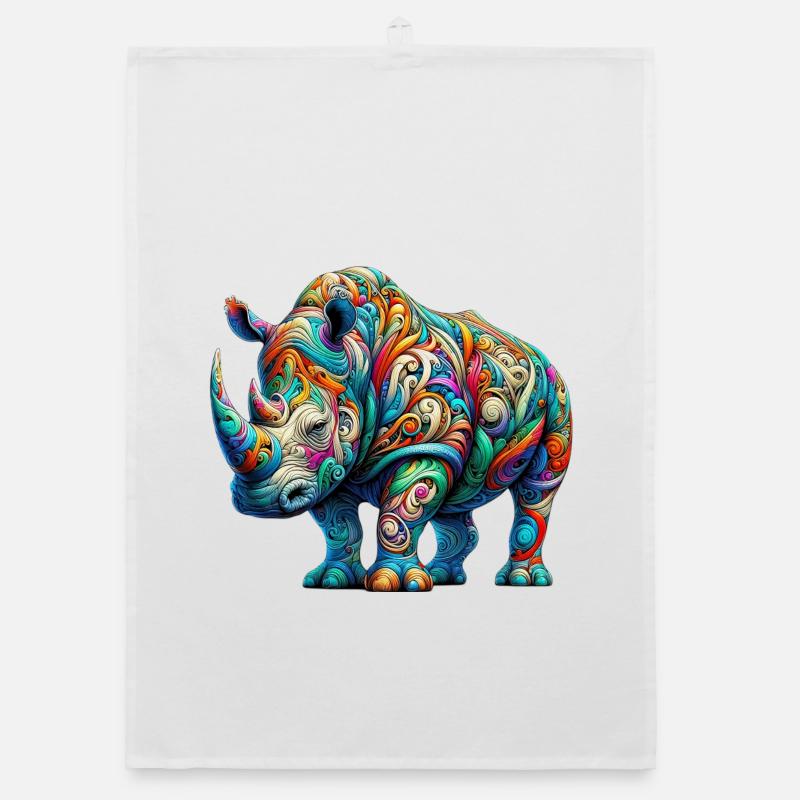 Nashorn Organic Geschirrtuch