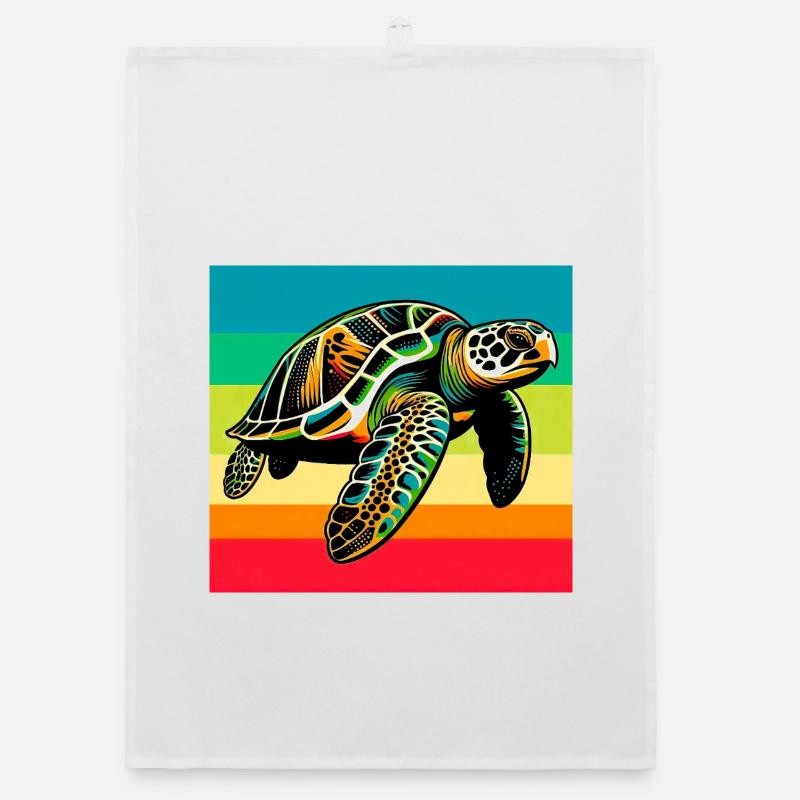 turtle Organic dish towel