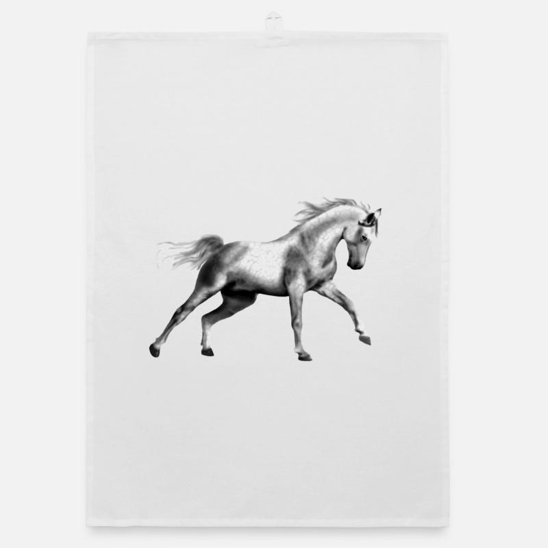 Pferd Organic Geschirrtuch