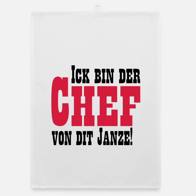 Chef von dit janze Organic Geschirrtuch