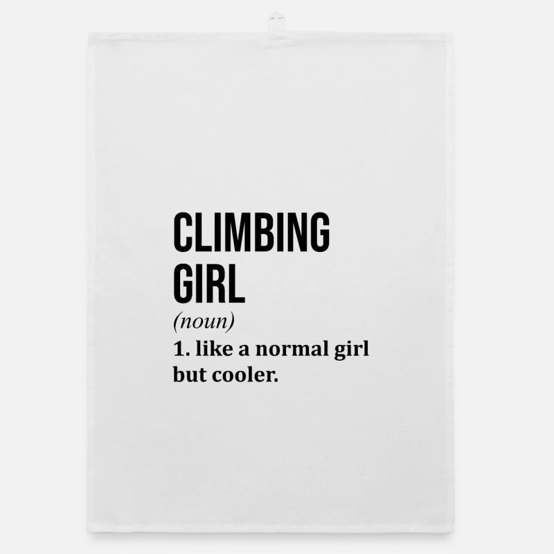 Climbing Organic dish towel