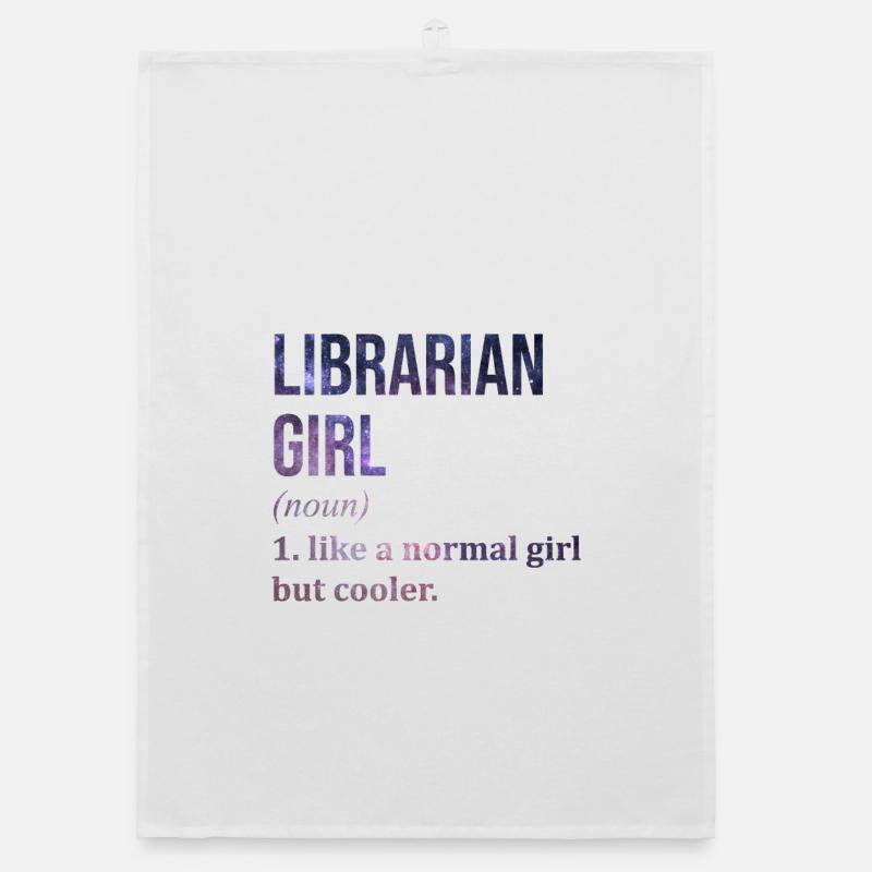 bibliothécaire Torchon bio
