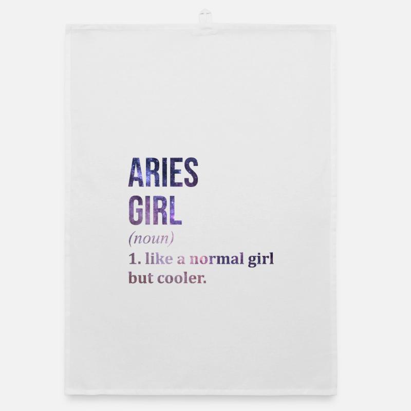 Aries Aries Aries Organic dish towel