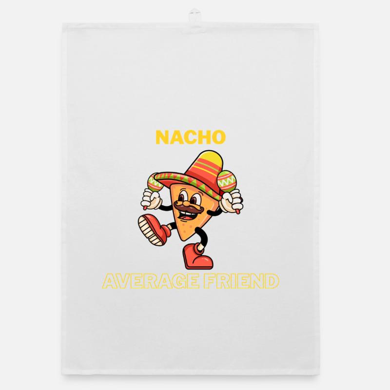 Nacho Durchschnittlicher Freund Organic Geschirrtuch
