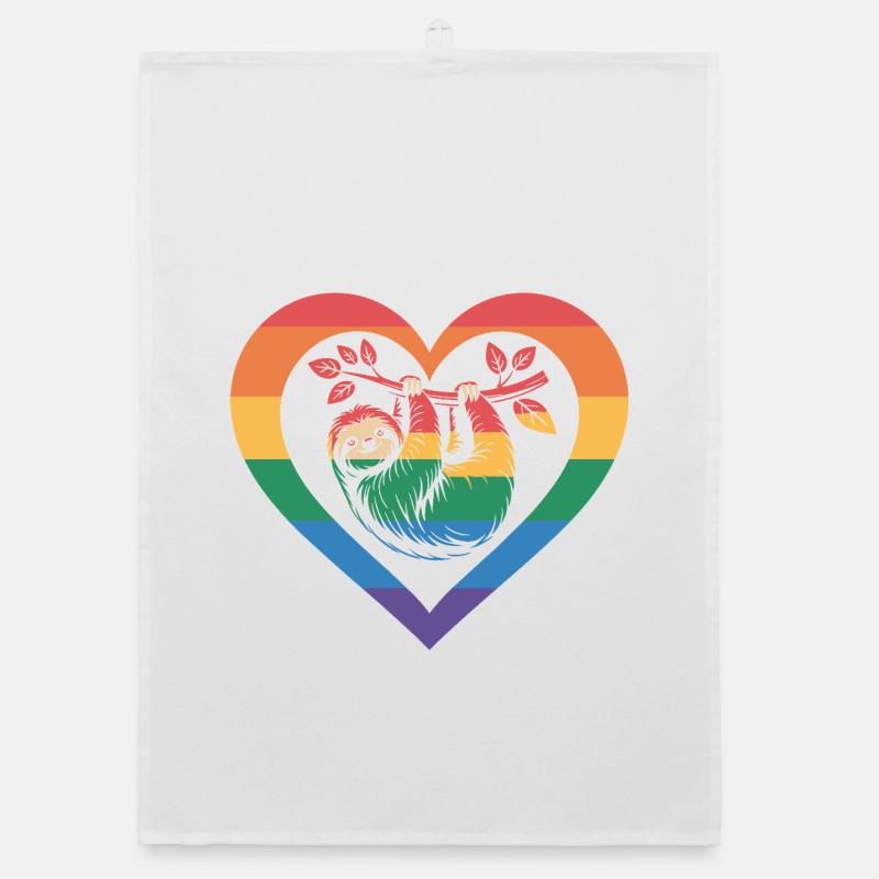 Faultier Organic Geschirrtuch