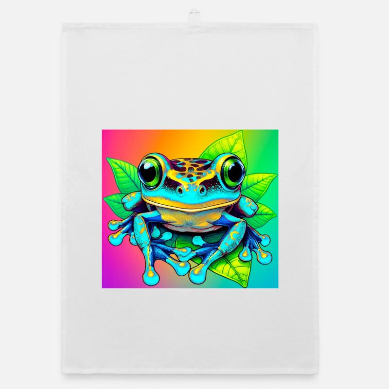 frog Organic dish towel