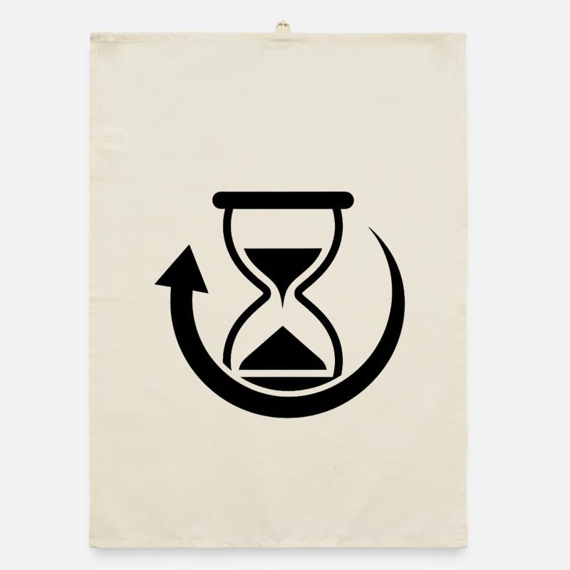 Graphiques de rotation temporelle Torchon bio