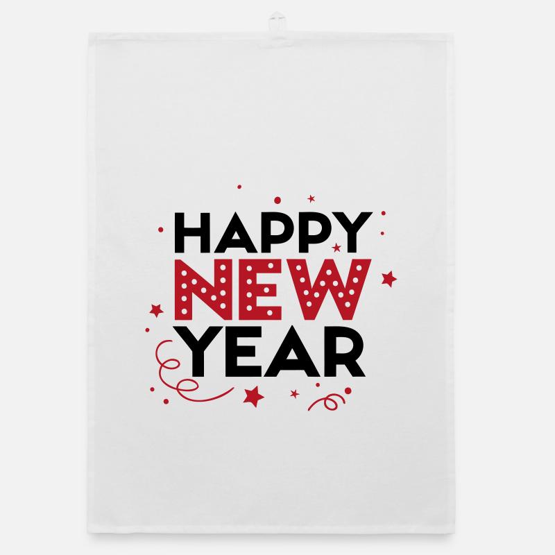 Bonne Année #10 Torchon bio