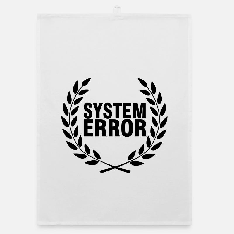 Systemfehler  Organic Geschirrtuch